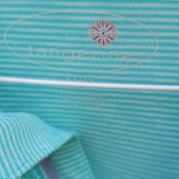 Tangerine & Badger Sport 1/2 zip Athletic Jacket M - Picture 2 of 5